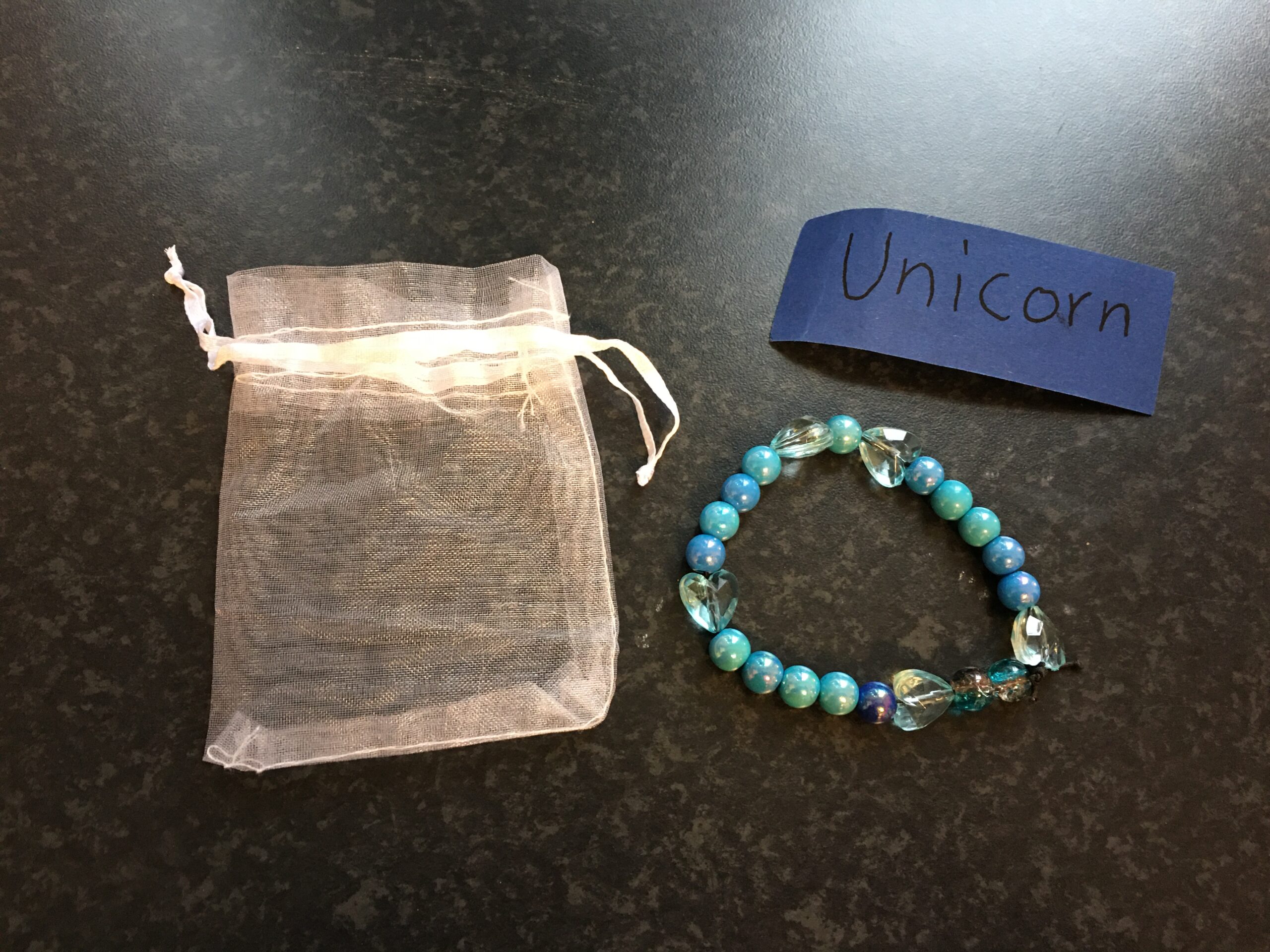 Unicorn Family By Maja – Unicorn (blå) Armband